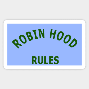 Robin Hood Rocks Sticker